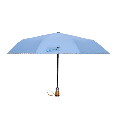 Business Advertising Gift Umbrella for Adults Eight Bone Automatic Vinyl Folding Design