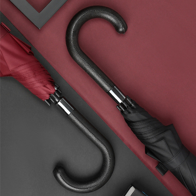 Plastic Handle Golf Umbrella for Men Customized Promotion and Windproof Feature