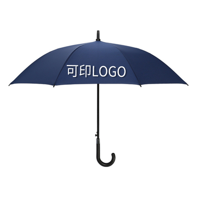 Plastic Handle Golf Umbrella for Men Customized Promotion and Windproof Feature