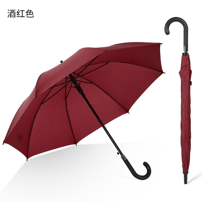 Plastic Handle Golf Umbrella for Men Customized Promotion and Windproof Feature