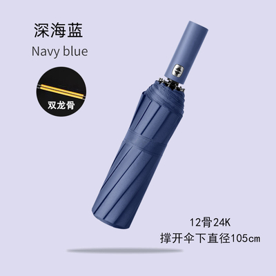 Customize Your Sun Protection with Folding 24 Bone Umbrella and Automatic Function