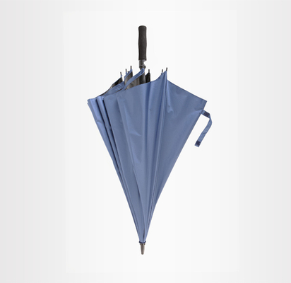Customized Black and White Golf Umbrella with 120cm Open Diameter