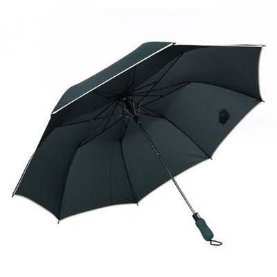 Back to School Stylish 2fold Fiberglass Umbrella for Business Men Color Changing Frame