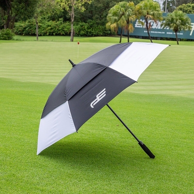 Super Light Automatic Double Layer Wind Protection Golf Umbrella 30 Inch and EVA Handle