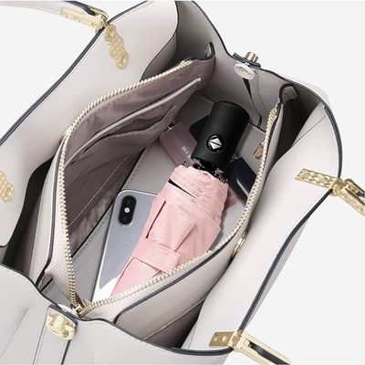 Umbrella Product 3 Folding 210T Polyester with ABS Plastic Handle and Waterproof Design