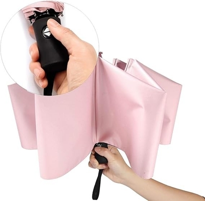 Umbrella Product 3 Folding 210T Polyester with ABS Plastic Handle and Waterproof Design