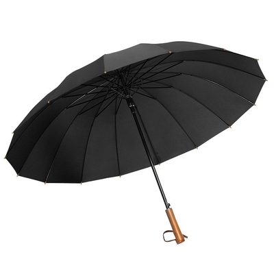 115cm Open Diameter Advertising Golf Umbrella with Custom Logo Printing and Auto Open