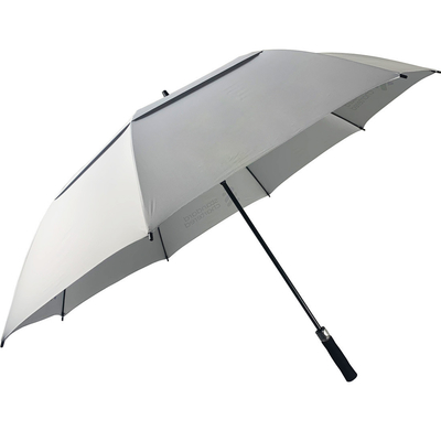 Extra large 30inch straight golf umbrella with windproof design and 210T Pongee fabric