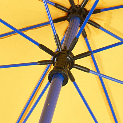 Dual Used Windproof Umbrella with Metal Shaft and Customized Logo Printed Cork Handle
