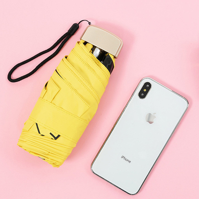 Plastic Handle Pocket Umbrella for Lightweight and Convenient Design