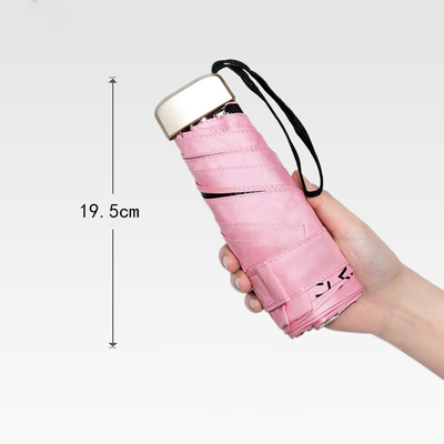 Plastic Handle Pocket Umbrella for Lightweight and Convenient Design