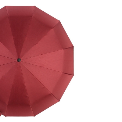 Special Handle Foldable Black Coating Umbrella for Agile Supply Chain Customization