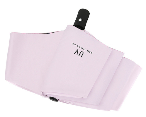 Customized Printing Advertise Paraguas Paradols Gift Travel Dual-used 3 Folding Umbrella
