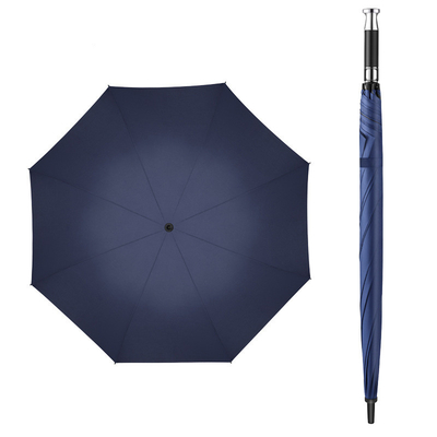 Minimalist Style Adults Golf Umbrella with Custom Logo Printing and UV Block Function