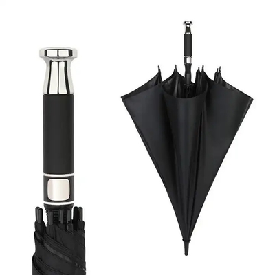 Minimalist Style Adults Golf Umbrella with Custom Logo Printing and UV Block Function