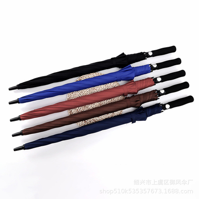 Extra Large Fiberglass Ribs Automatic Golf Umbrella Sunscreen and Windproof Essential