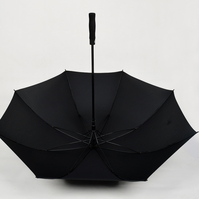 Customized Logo Printed Large Windproof Light Luxury Business Umbrella with EVA Handle