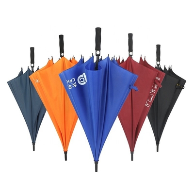 Customized Printing Logo Golf Straight Umbrella for Adults 30inch*8K Windproof Design