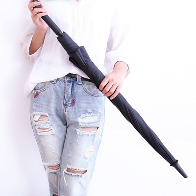Custom Logo Printing Plastic 25 Inch Golf Umbrella with Auto Open and Durable Design