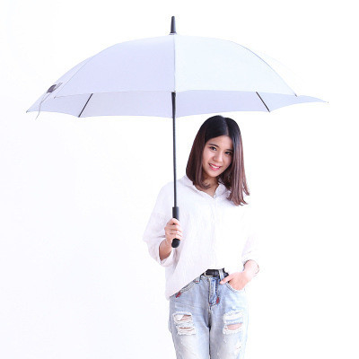 Custom Logo Printing Plastic 25 Inch Golf Umbrella with Auto Open and Durable Design