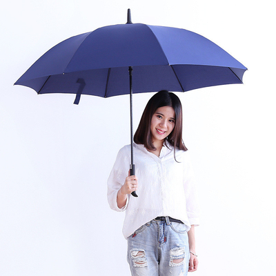Custom Logo Printing Plastic 25 Inch Golf Umbrella with Auto Open and Durable Design