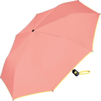 Custom Logo Printed Matching Color Umbrella Fashion Style Black Coating Panel Material