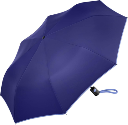 Custom Logo Printed Matching Color Umbrella Fashion Style Black Coating Panel Material