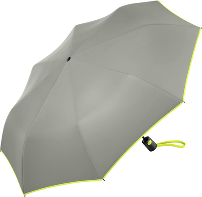 Custom Logo Printed Matching Color Umbrella Fashion Style Black Coating Panel Material
