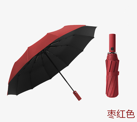 Personalized Logo Printed Automatic Umbrella All in 1 Windproof Umbrella