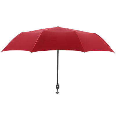 Custom Logo Printed 3 Folding Umbrella with Light Luxury Design and Rolls-Royce Handle