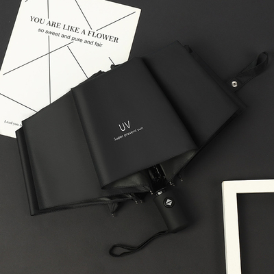 3 Folding Umbrella with Custom Logo Printed and Anti UV Waterproof Shaft Material
