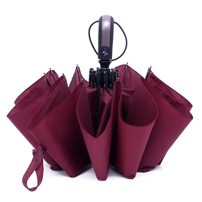 Custom Logo Printed Triple Fold Automatic Umbrella Anti UV Waterproof Customized Color