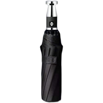 Manual Control Advertising Umbrella with Custom Logo Print and Fiberglass Shaft