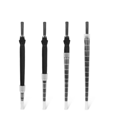 Special Design 16ribs Automatic Straight Umbrella with Waterproof Case Keeping Dry Custom Logo Accept